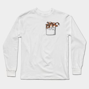 CUTE POCKET TIGERS Long Sleeve T-Shirt